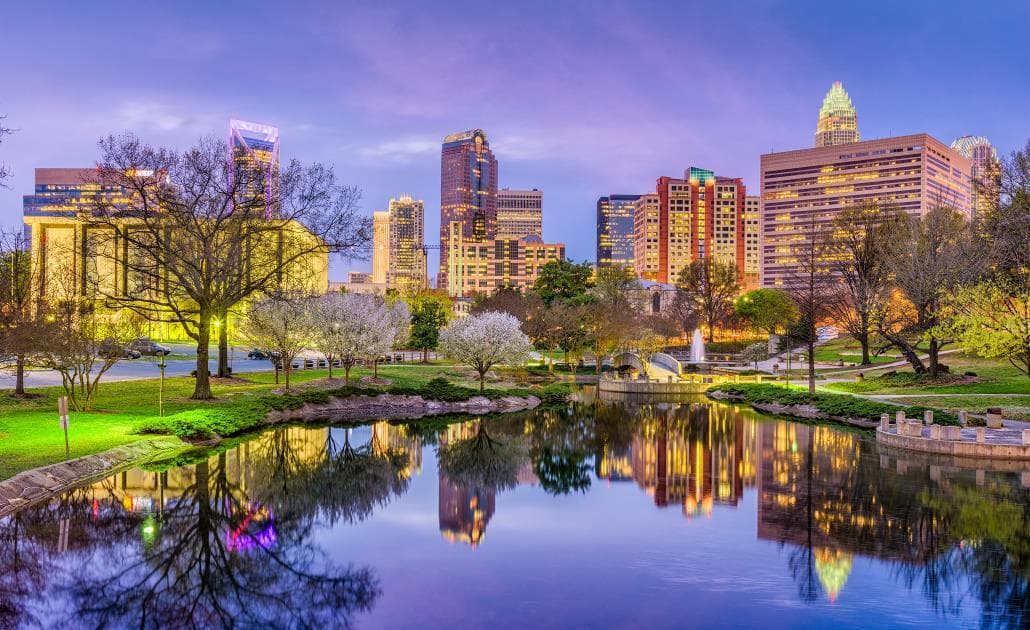 North Carolina skyline 1030 x 630