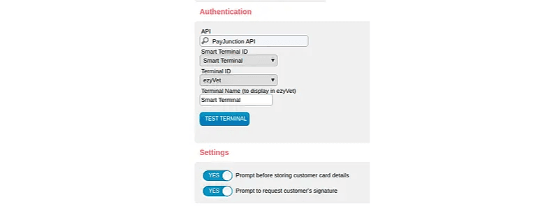 payjunction api authentication