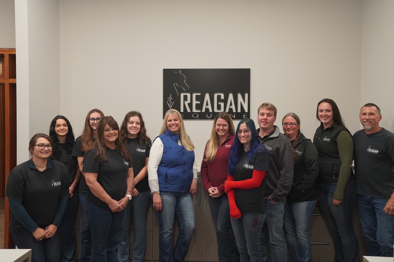 Reagan Equine team