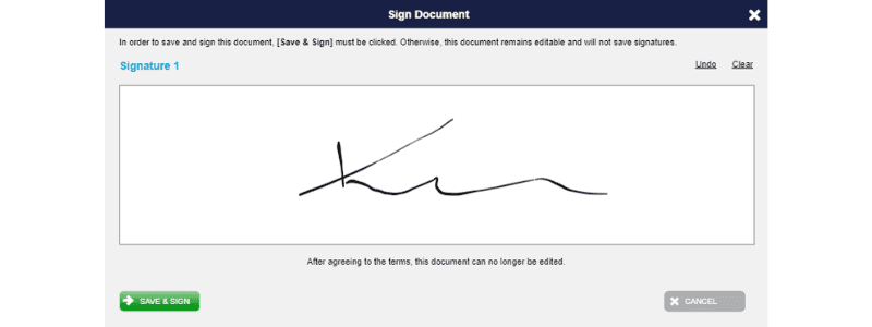remote signature