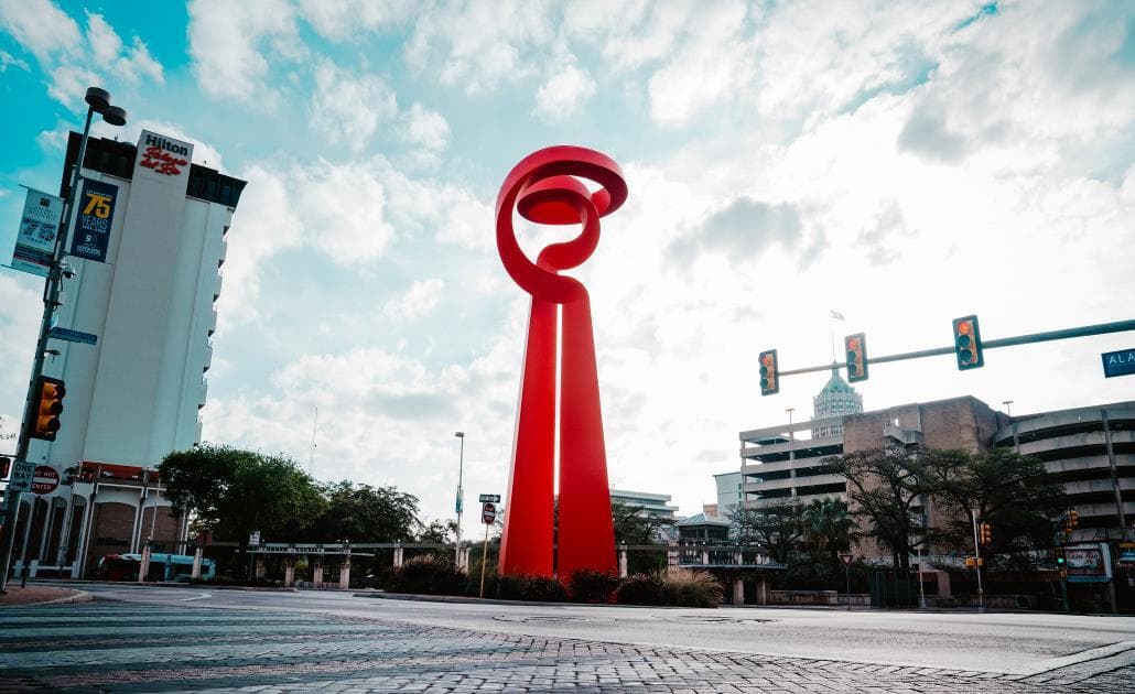 San Antonio sculpture