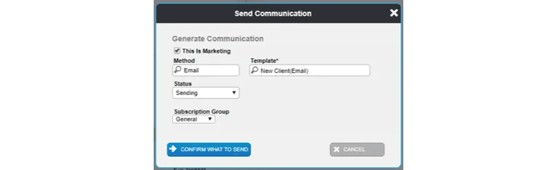 Generate communications