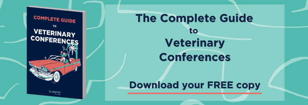 Veterinary conference guide download button