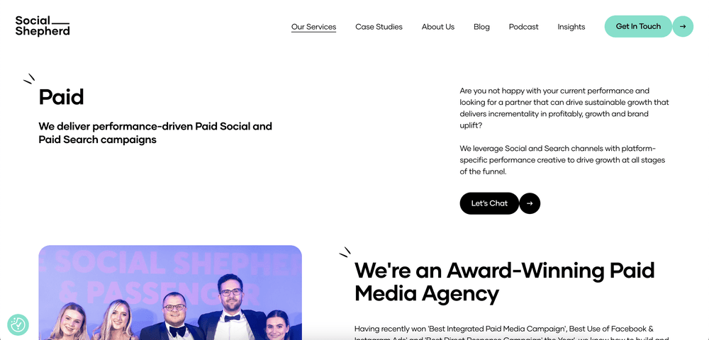 Top Paid Social Agency for eCommerce Brands