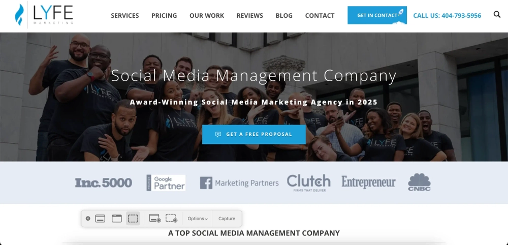 LYFE Marketing - Top Social Media Management Agencies