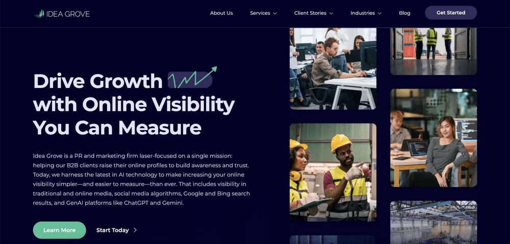 Idea Grove - Top B2B Social Media Agencies