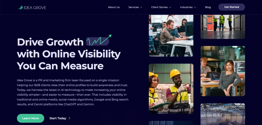 Idea Grove - Top B2B Social Media Agencies