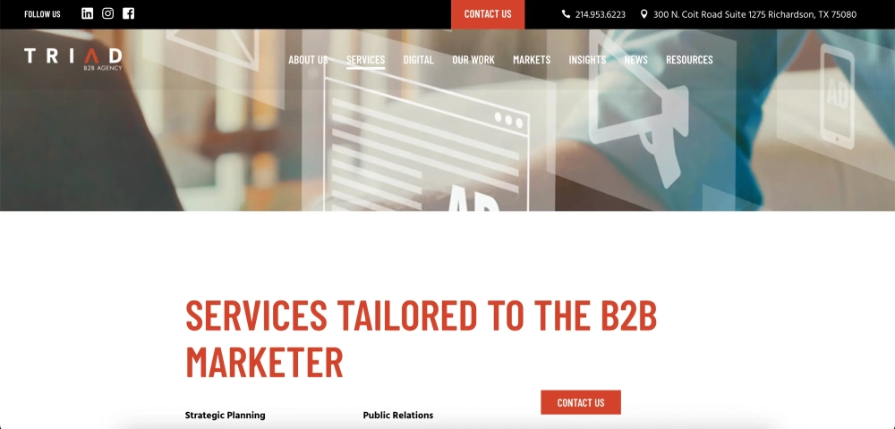 Triad B2B Agency - Top B2B Social Media Agencies