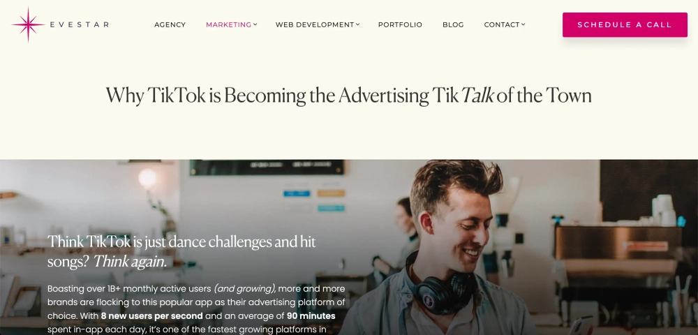 Evestar - Top TikTok Agencies in Miami