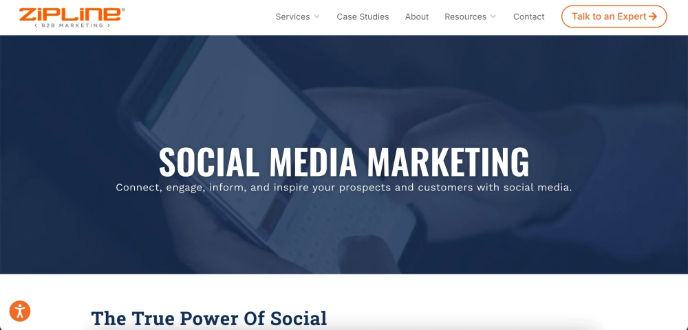 Zipline Top B2B Social Media Agencies