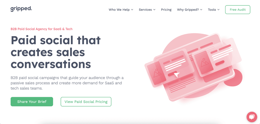 Gripped Top Paid Social Agencies for B2B Brands