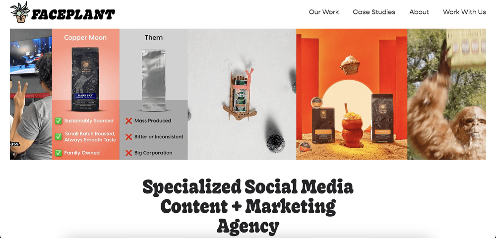 Faceplant - Top Creative Social Media Agencies