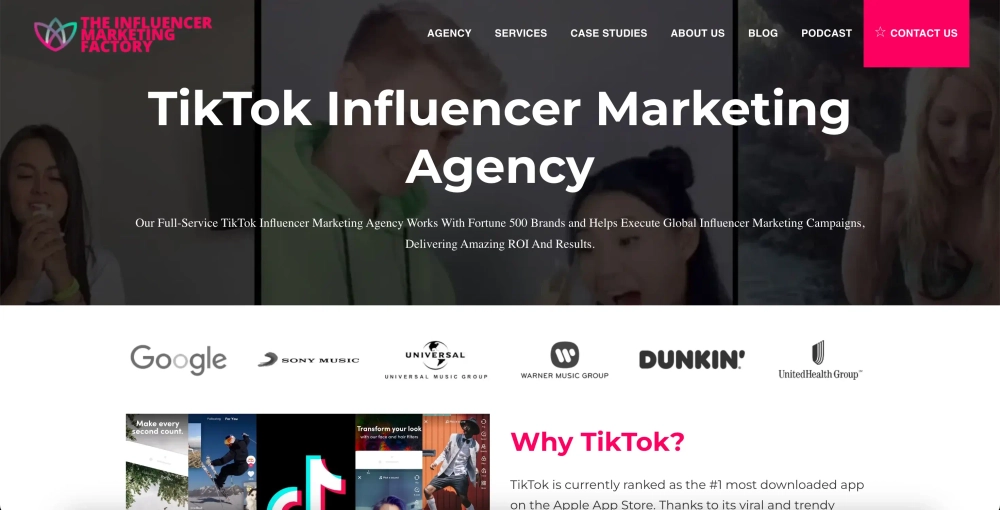 The Influencer Marketing Agency Top TikTok Influencer Marketing Agencies