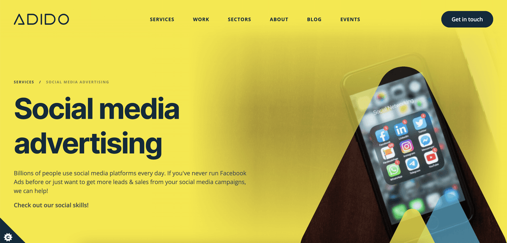 Adido Top Paid Social Agencies for B2B Brands