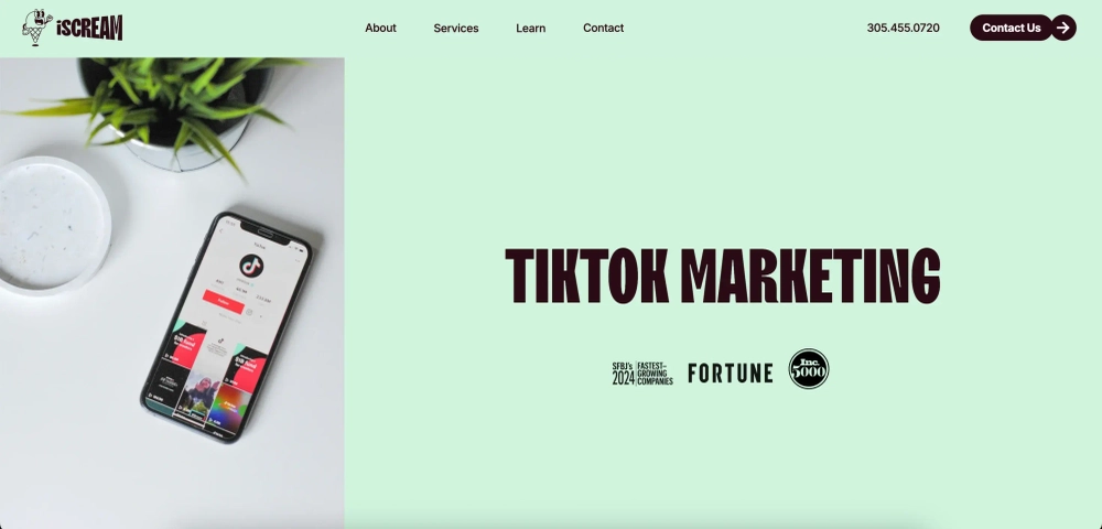 Iscream - Top TikTok Agencies in Miami