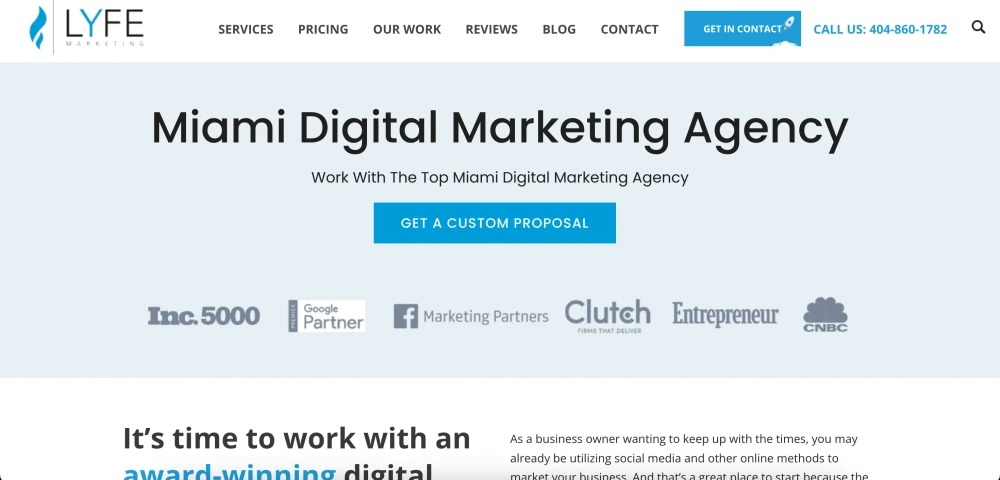 LYFE Marketing - Top Digital Marketing Agencies for Small Businesses