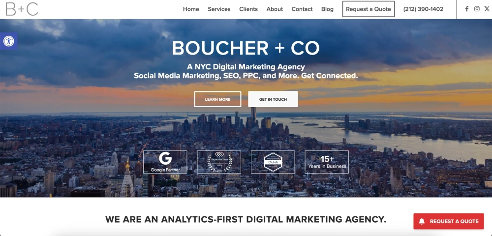 Boucher + Co Top Digital Marketing Agencies for Small Businesses