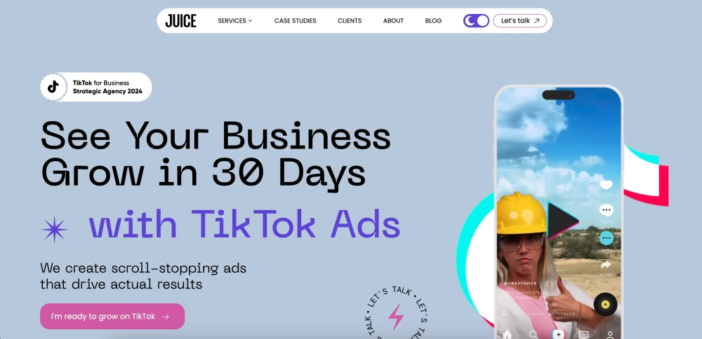 Think Juice Top TikTok Ads Agencies