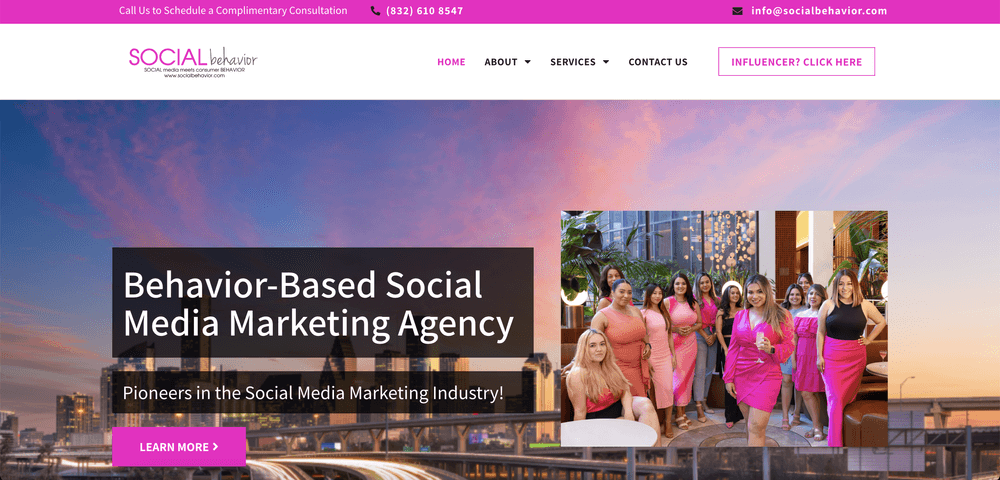 Social Behavior - Top Social Media Management Agencies