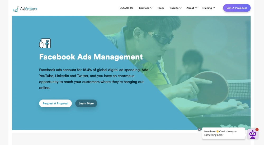 AdVenture PPC ​​Top Facebook Ads Agency for Lead Generation
