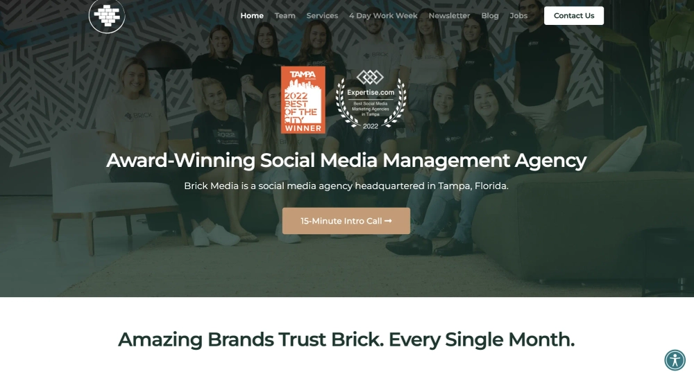 Brick Media Top Social Media Management Agencies