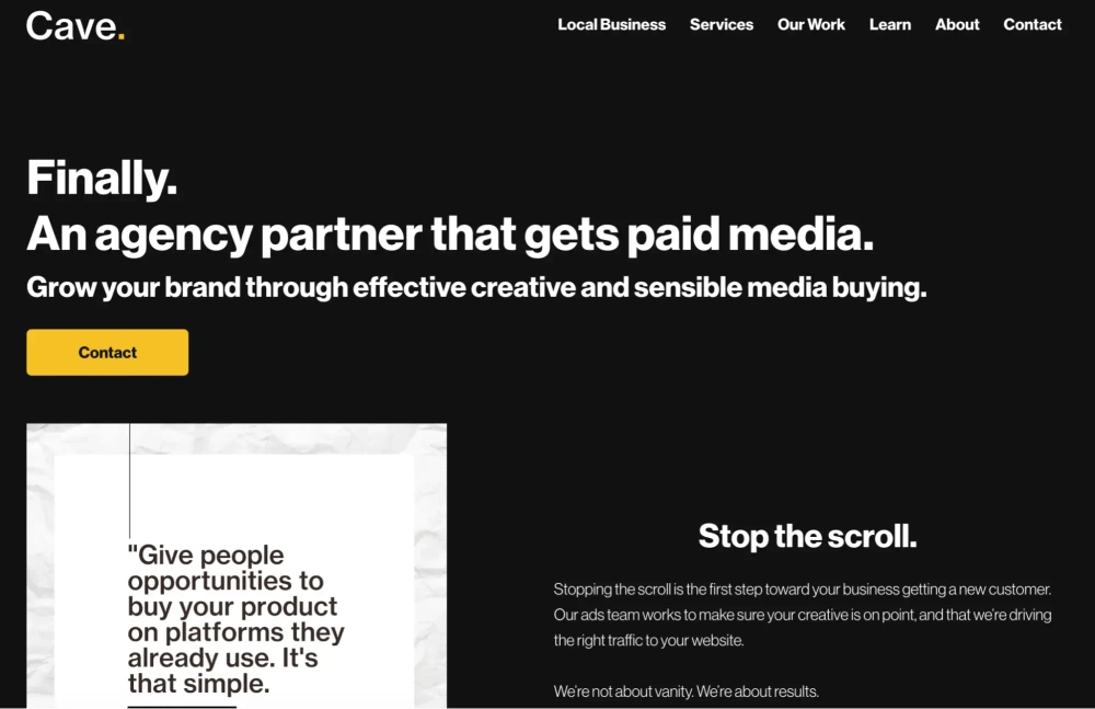 Cave Social Top Social Media Management Agencies