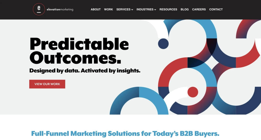 Elevation Top B2B Digital Marketing Agencies