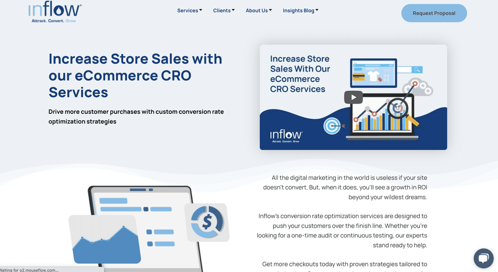 Inflow Top eCommerce CRO Agencies