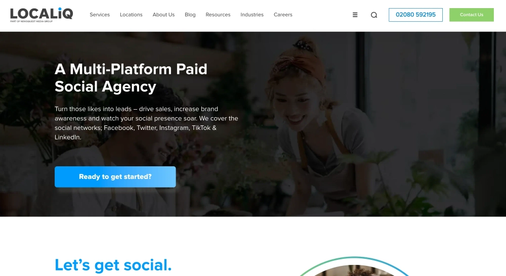 LocaliQ Top Paid Social Agencies