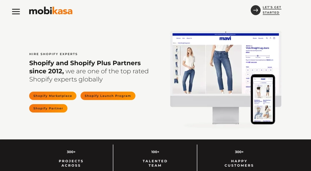 Mobikasa Top Shopify Website Development Agencies