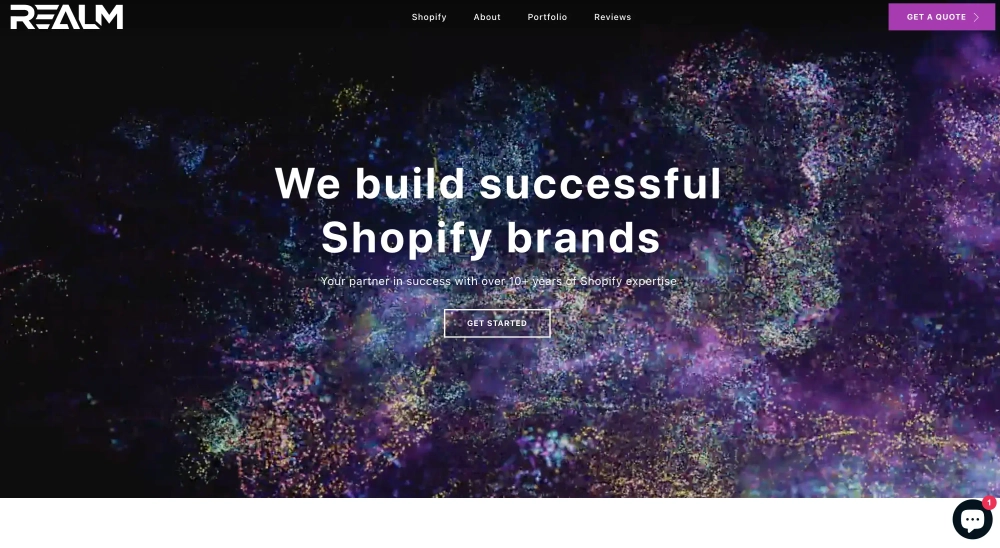 Realm Top Shopify Website Development Agencies