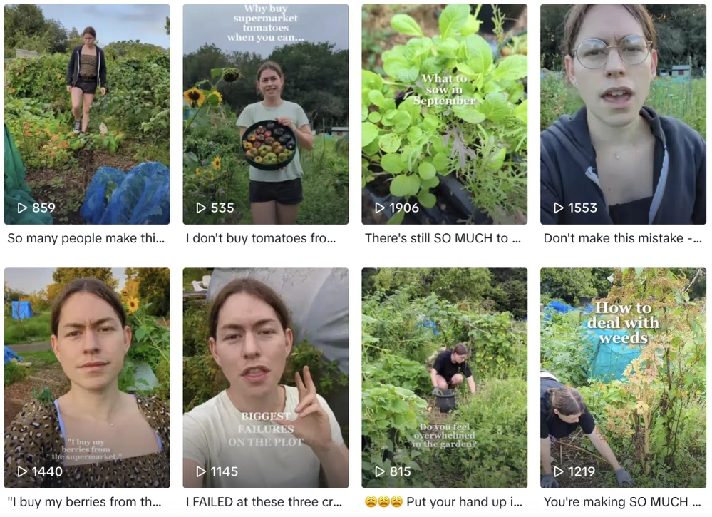 Lucy Top TikTok Gardening Influencers