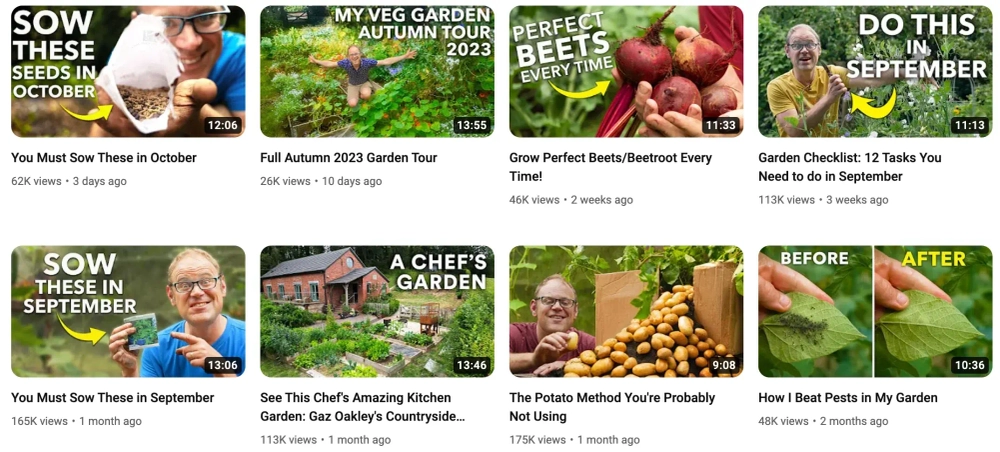 Ben Vanheems Top YouTube Gardening Influencers
