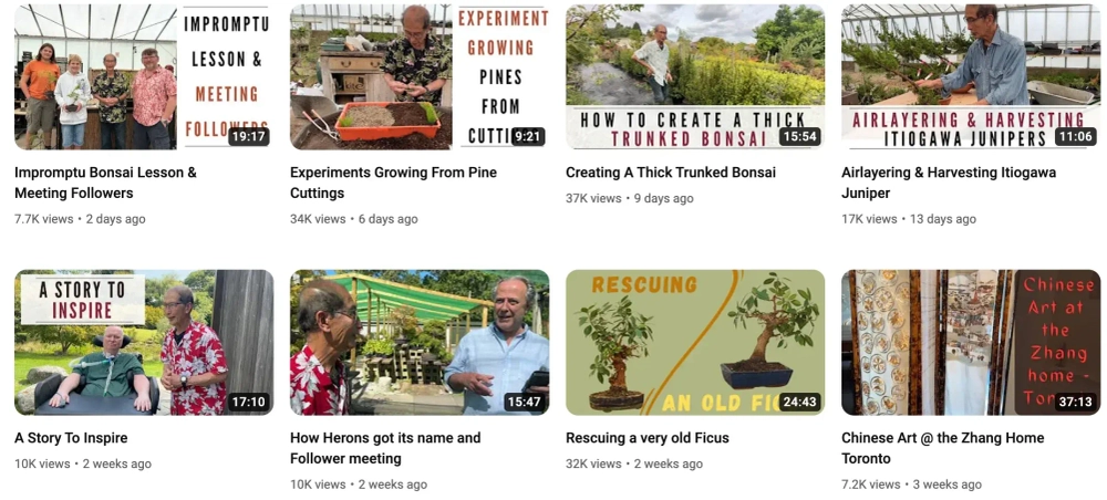 Peter Chan Top YouTube Gardening Influencers