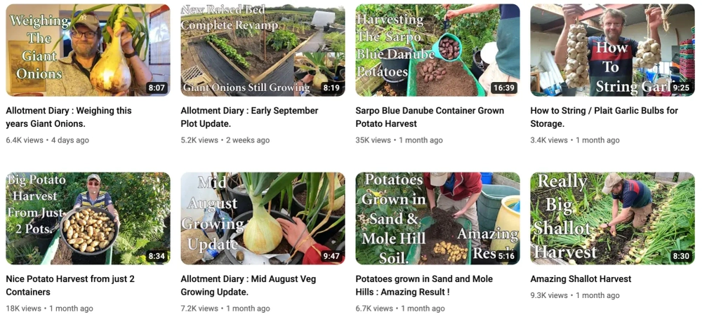 Dan Top YouTube Gardening Influencers