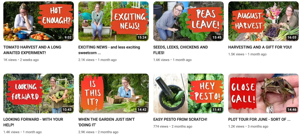 Jane Top YouTube Gardening Influencers