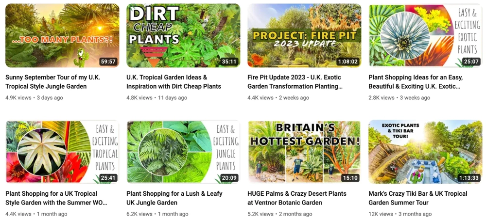 George Lowther Top YouTube Gardening Influencers