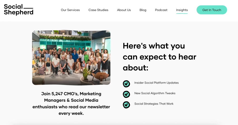 The Social Shepherd Top 13 Marketing Newsletters to Subscribe to in 2023