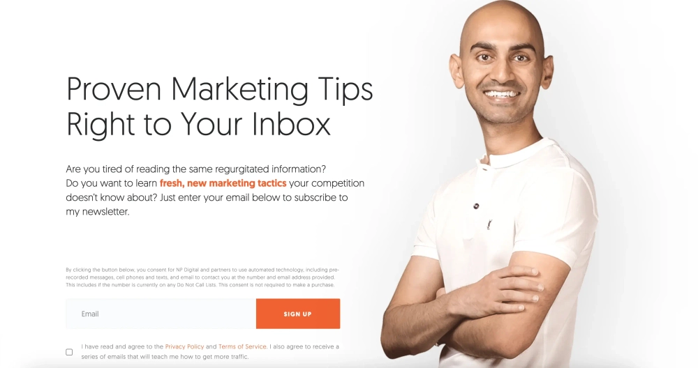 Neil Patel Top 13 Marketing Newsletters to Subscribe to in 2023