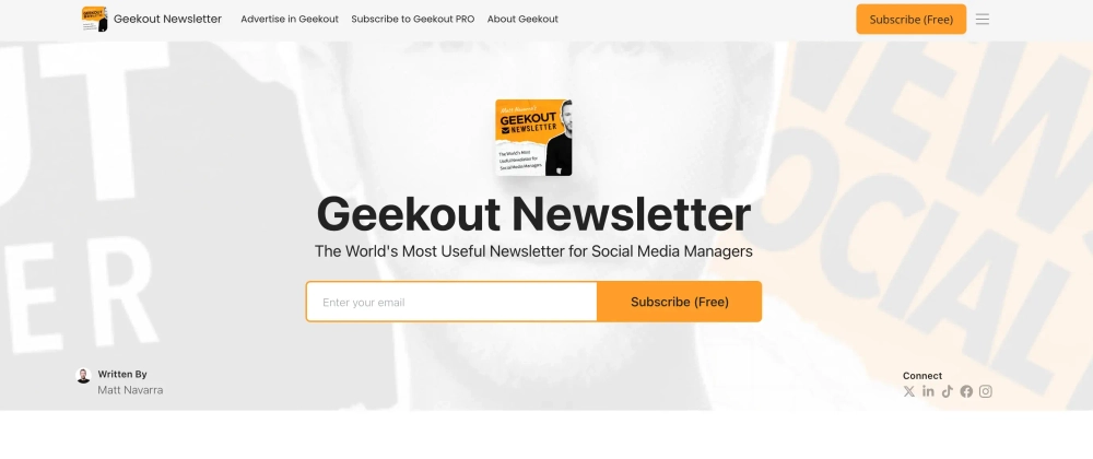 Geekout Top 13 Marketing Newsletters to Subscribe to in 2023