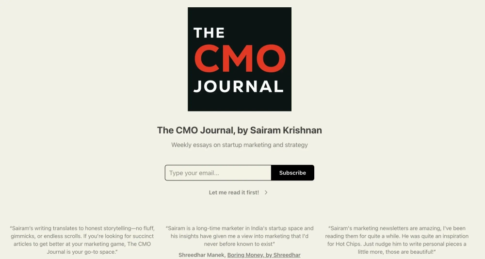 The CMO Journal Top 13 Marketing Newsletters to Subscribe to in 2023