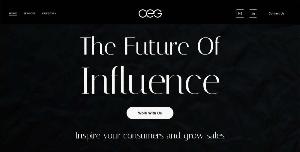 CEG Top Influencer Talent Agencies
