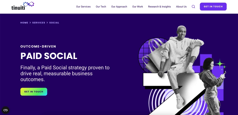 Tinuiti Top Paid Social Agencies