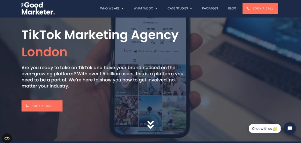TikTok Advertising Agency - The Good Marketer