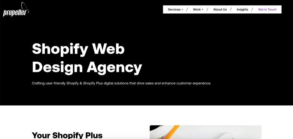 Propeller - Shopify Plus Agency in the UK