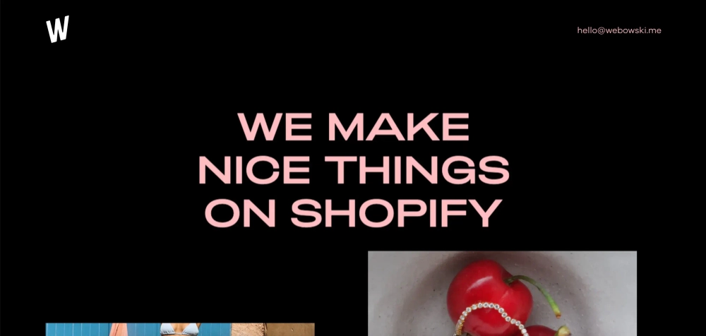 Webowski Shopify App development experts UK