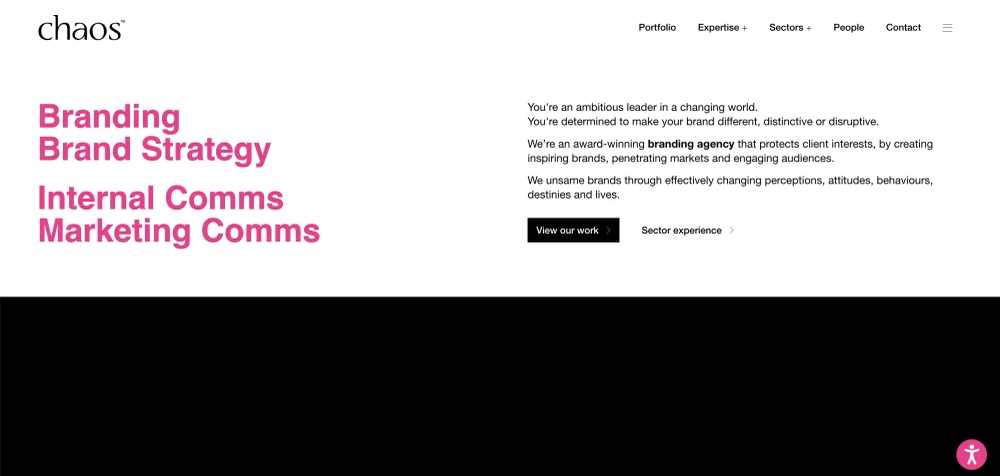 Chaos Design - creative branding agency london