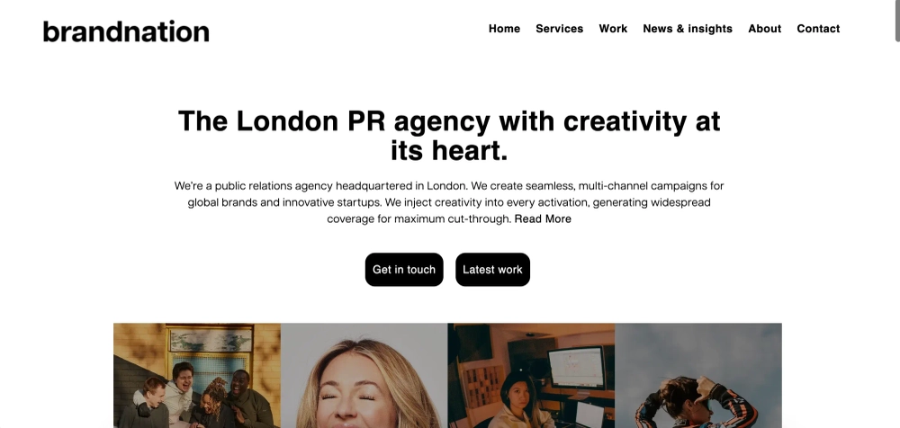 Brandnation Top PR Agencies in the UK