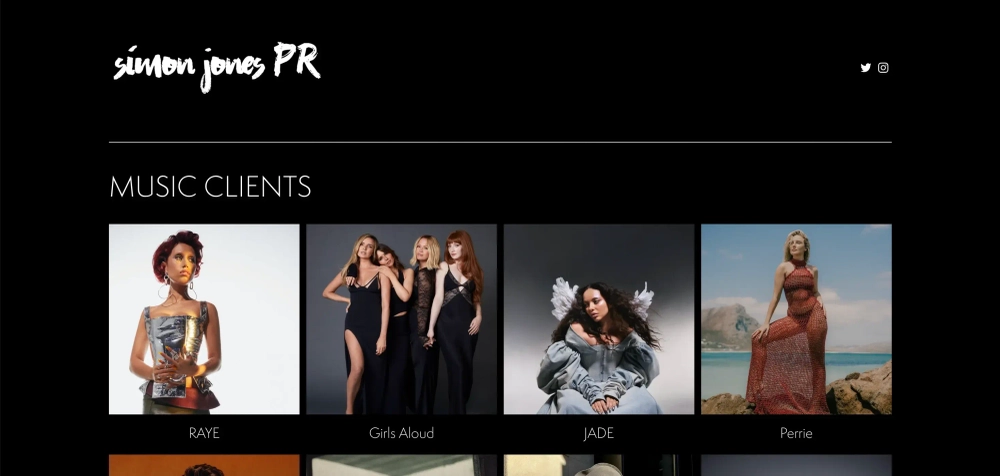 Simon Jones PR - Agency for Artists