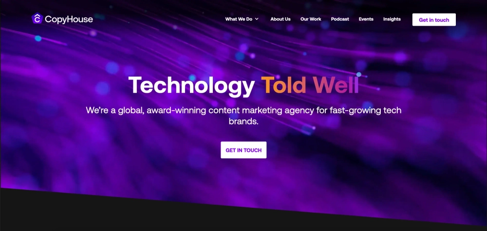 CopyHouse Top SEO Content Writing Agencies